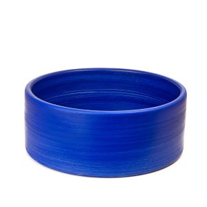 Cylindrical Blue Basin