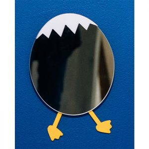 Ducky Egg Mirror